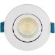 17153 - Firesafe LED Integrated Adjustable Downlight CCT/MW with White Bezel