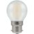 7253 - LED Round Filament Pearl 5W Dimmable 2700K BC-B22d
