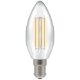 7147 - LED Candle Filament Clear 5W Dimmable 2700K SBC-B15d