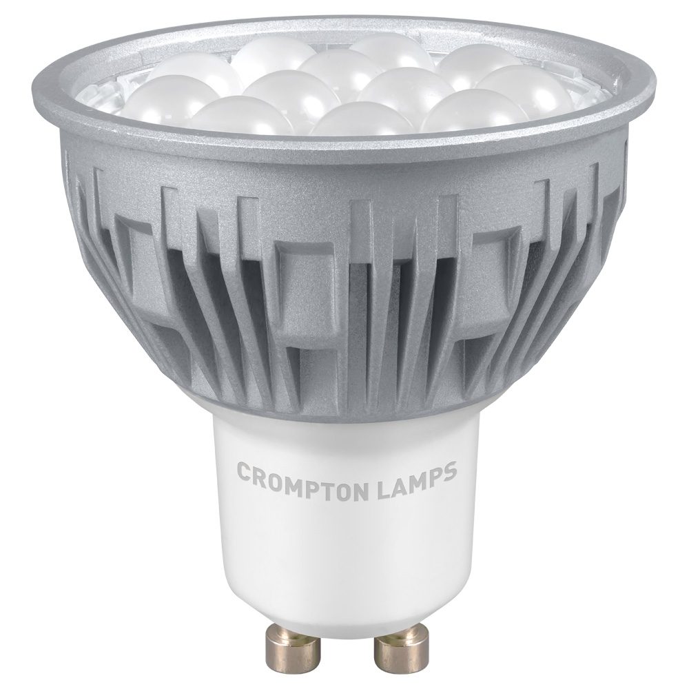 11229 - LED GU10 Thermal Plastic SMD 5W 3000K - Crompton Lamps Ltd