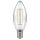 15333 - LED Candle Filament Clear • Dimmable • 2.5W • 2700K • SBC-B15d