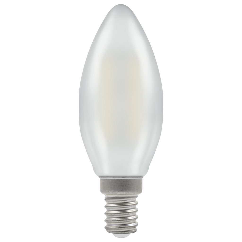 15869 - LED Candle Filament Pearl • 2.2W • 4000K • SES-E14