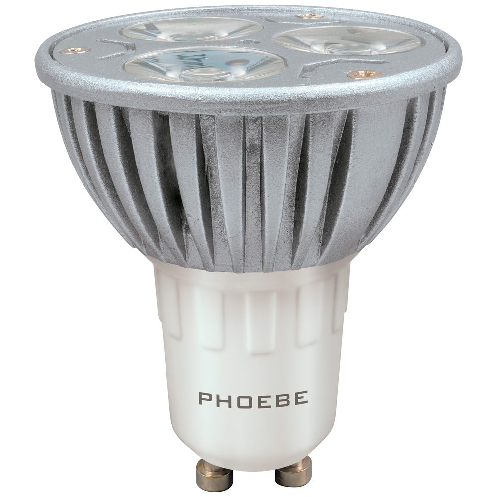 metallisk Bliv såret Mentalt PHLEDGU103DL - Phoebe Trade LED GU10 SMD 3W 6000K - Crompton Lamps Ltd