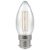 15357 - LED Candle Filament Clear • Dimmable • 2.5W • 2700K • BC-B22d