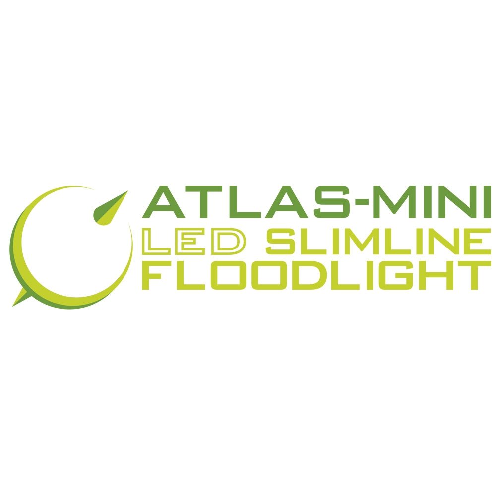 Atlas Mini Floodlight Black PIR • 30W • 4000K