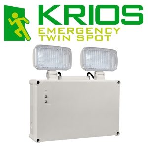Krios • LED Emergency Twin Spot