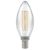 15555 - LED Candle Filament Clear • Dimmable • 5W • 4000K • BC-B22d