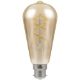 6591 - LED ST64 Spiral Filament Antique 6W Dimmable 2200K BC