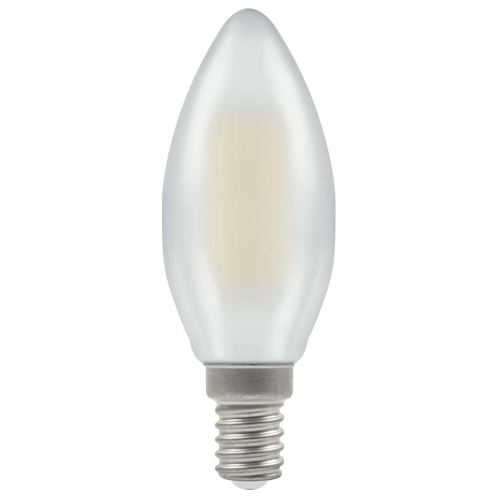 15876 - LED Candle Filament Pearl • 4.2W • 4000K • SES-E14