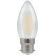 7178 - LED Candle Filament Pearl 5W Dimmable 2700K BC-B22d