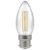 15678 - LED Candle Filament Clear • 4.2W • 2700K • BC-B22d