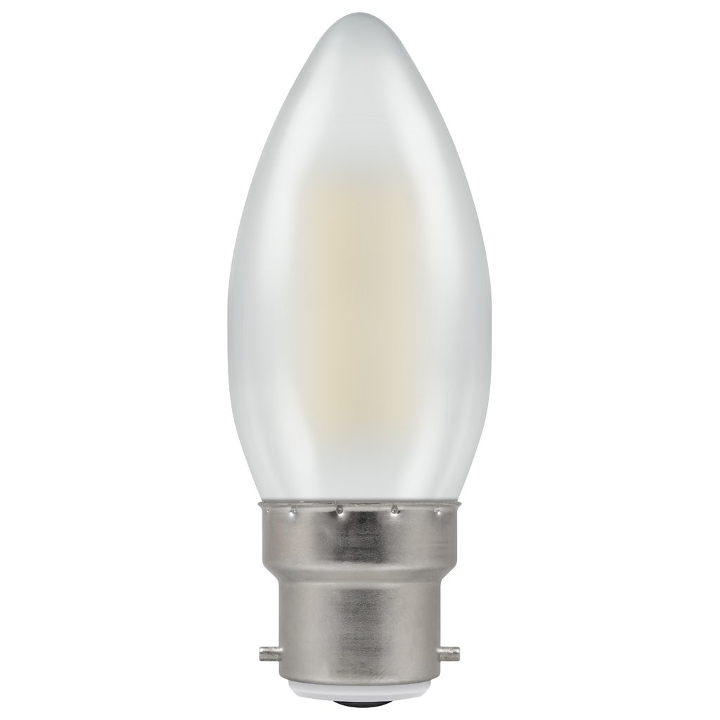 15937 - LED Candle Filament Pearl • 4.2W • 4000K • BC-B22d