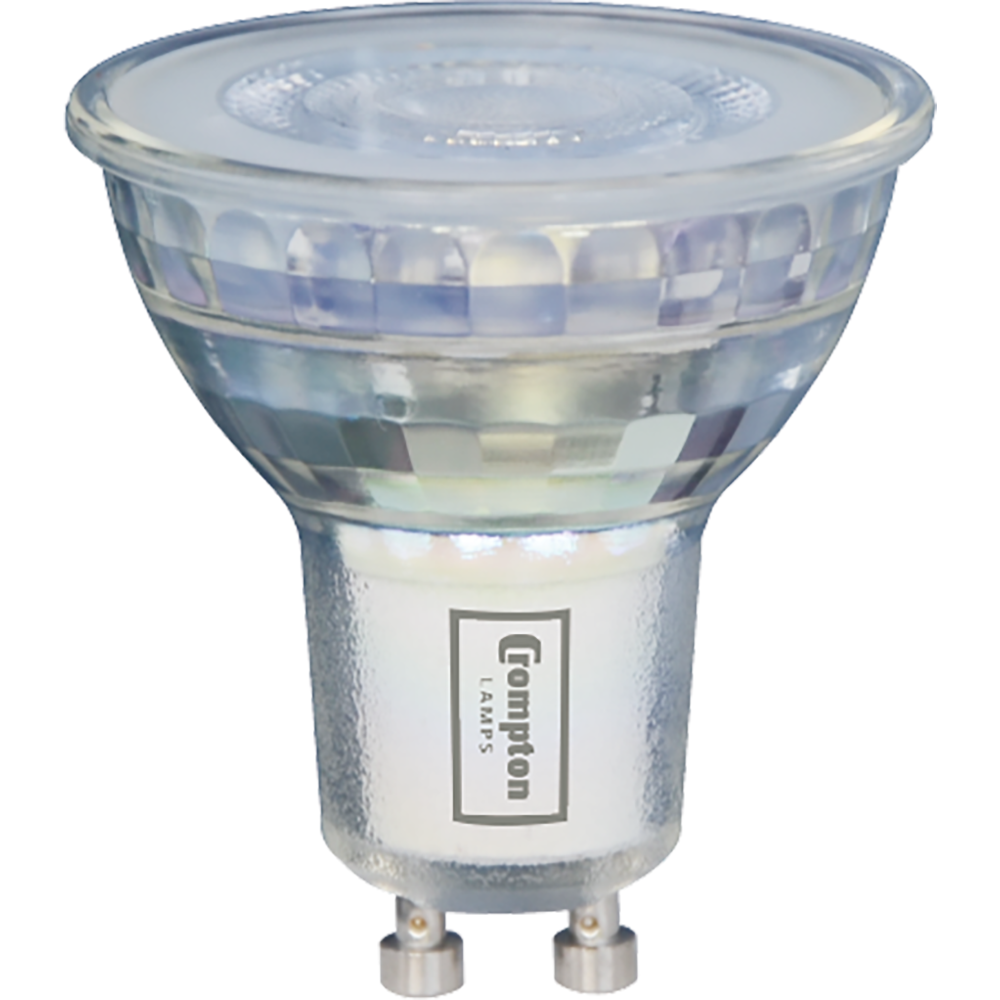 sorg kapok grundlæggende 6102 - LED GU10 Glass SMD 4W Dimmable 2700K - Crompton Lamps Ltd