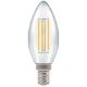 9691 - LED Candle Filament Clear 5W Dimmable 6500K SES-E14