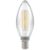 4443 - LED Candle Filament Clear 4W 2700K SES-E14