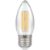 12776 - LED Candle Filament Clear 6.5W 2700K ES-E27