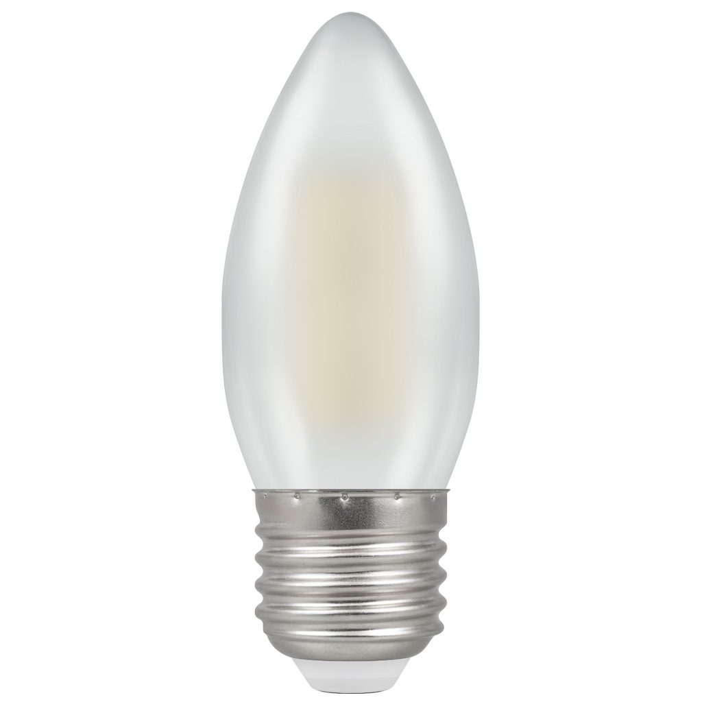 15586 - LED Candle Filament Pearl • Dimmable • 5W • 4000K • ES-E27