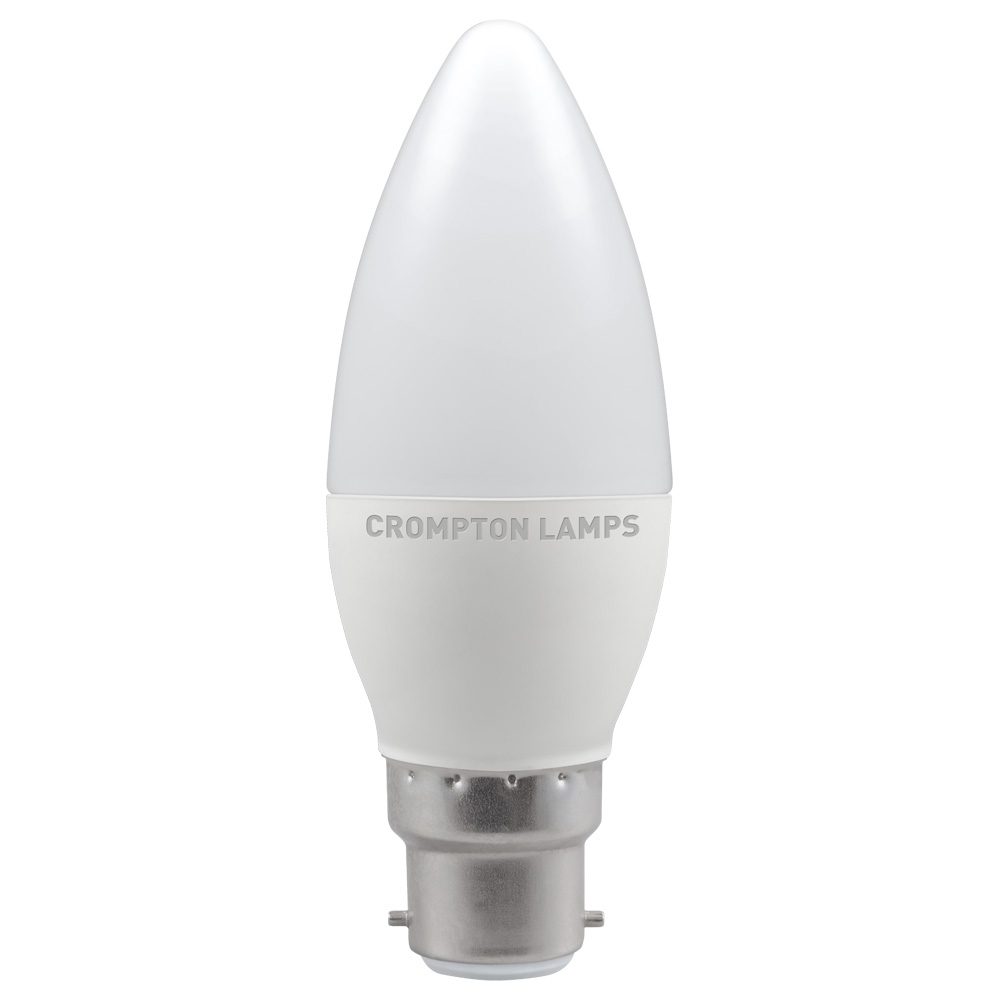 11366 - LED Candle Thermal Plastic 5.5W 6500K BC-B22d
