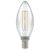 15609 - LED Candle Filament Clear • 2.2W • 2700K • SES-E14
