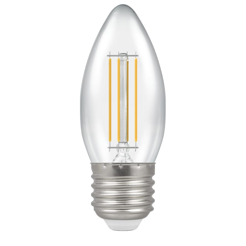 15548 - LED Candle Filament Clear • Dimmable • 5W • 4000K • ES-E27