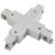 10741 - X Coupler For 3 Circuit Track White